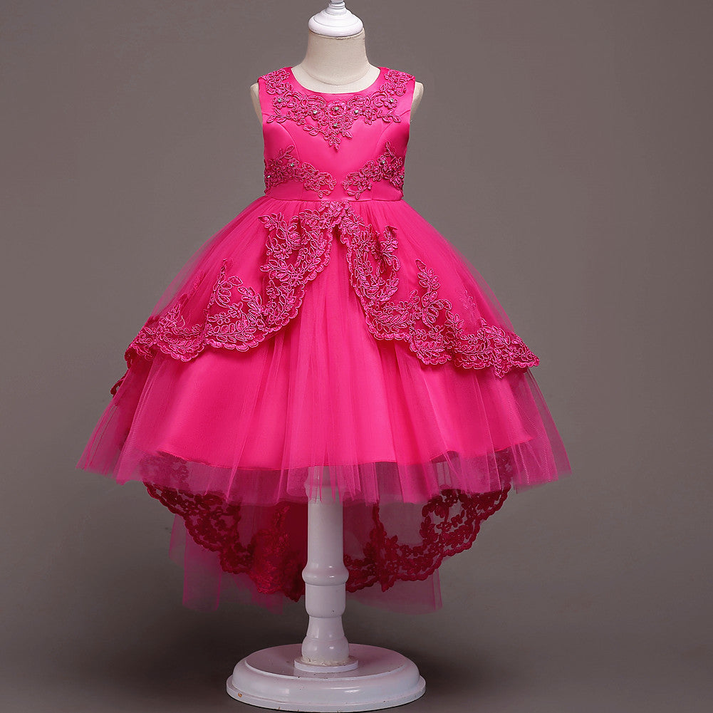 Vestidos infantis estilo de princesa elegante - O Retalho