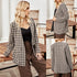 Blazer xadrez inverno - O Retalho