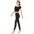 Conjunto de Roupas de Yoga com Bolsos para Mulheres - Tecido Lycra para Máximo Conforto - O Retalho