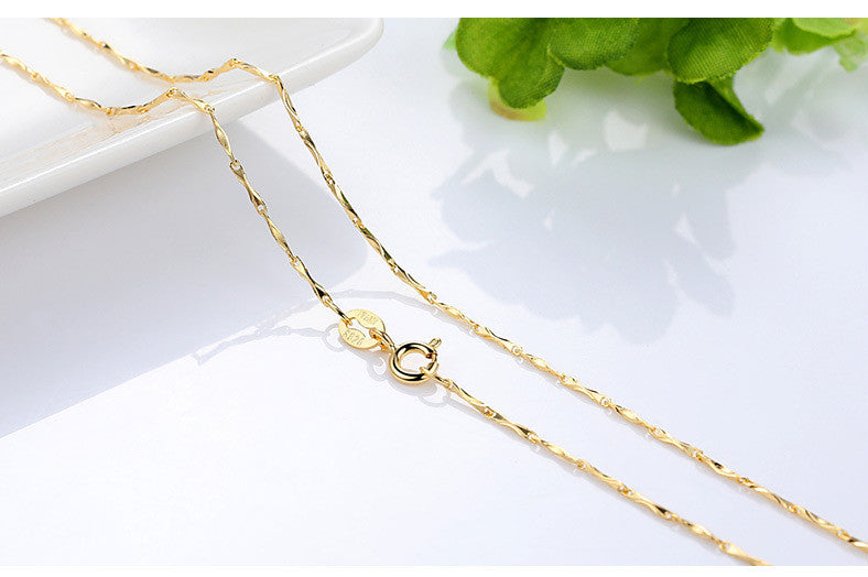 Colar Banhado A Ouro 18K Para Mulheres - O Retalho
