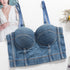 Top de ganga jeans - O Retalho