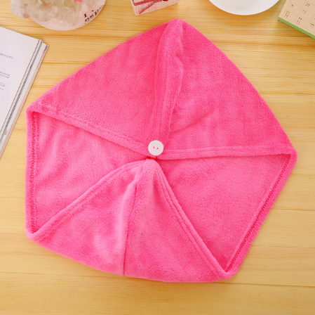 Capuz de Secagem em Coral Fleece - a versão coreana - O Retalho