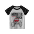 camiseta de manga curta da Monster Truck - O Retalho