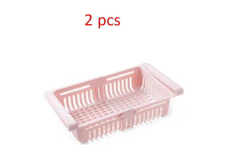 Organizador de Geladeira com Design Ajustável - Mantenha Sua Cozinha Organizada - O Retalho