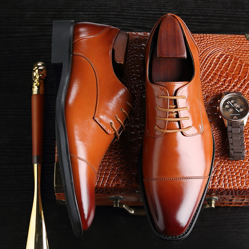 Sapatos classico de estilo britânico para homens - O Retalho