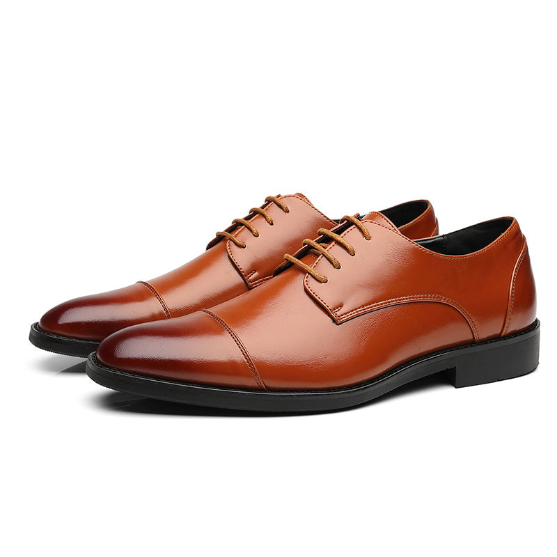 Sapatos classico de estilo britânico para homens - O Retalho