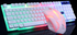 Conjunto brilhante de mouse e teclado para jogos GTX300 CF LOL - O Retalho
