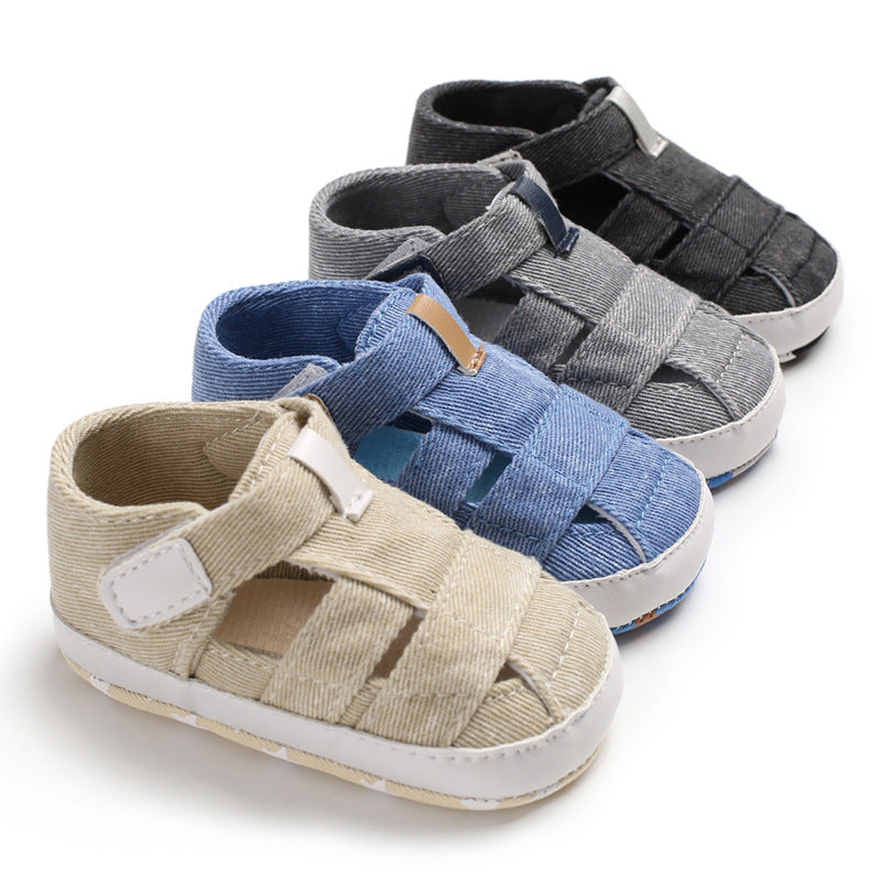 Soft bottom sandals baby shoes - O Retalho