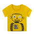 Camiseta de manga curta para menino - O Retalho
