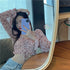 Top cropped floral com ombros à mostra - O Retalho