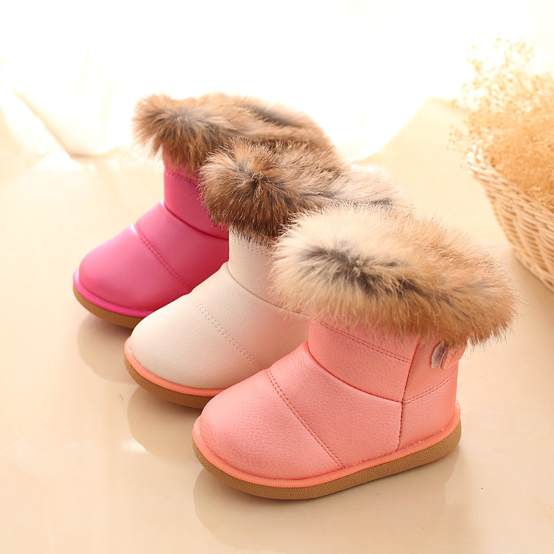 Botas Infantis de Inverno com Conforto e Calor para as Pequenas - O Retalho