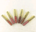 KYLIE6 color lip gloss set, 6 Kelly gold, 6 silver, red 6 lip gloss lipstick - O Retalho
