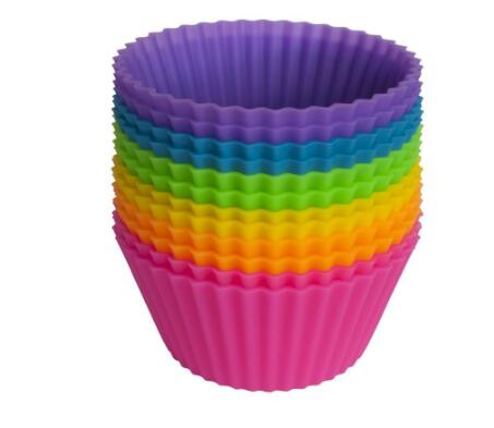 Formas de cupcake antiaderente reutilizáveis - O Retalho