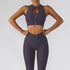 Conjunto de Ginástica com Zíper - Estilo e Conforto com Toque Moderno para Mulheres - O Retalho