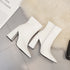 Short boots women Martin boots high heel women shoes - O Retalho