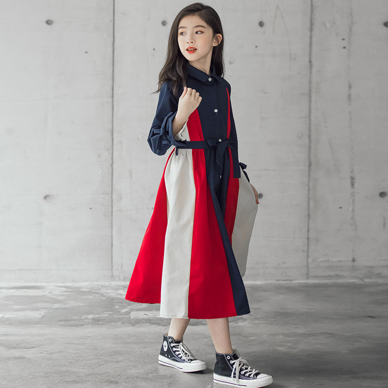 vestido infantil de versão da moda - O Retalho