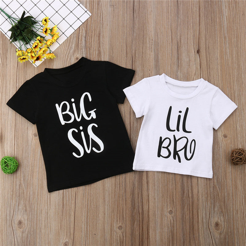 Camiseta infantil estampada para meninos e meninas - O Retalho