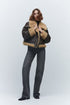 Women's Casual Fur Brown Double-sided Short Coat - O Retalho