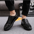 Sapatos de couro da moda europeia e americana para homens - O Retalho