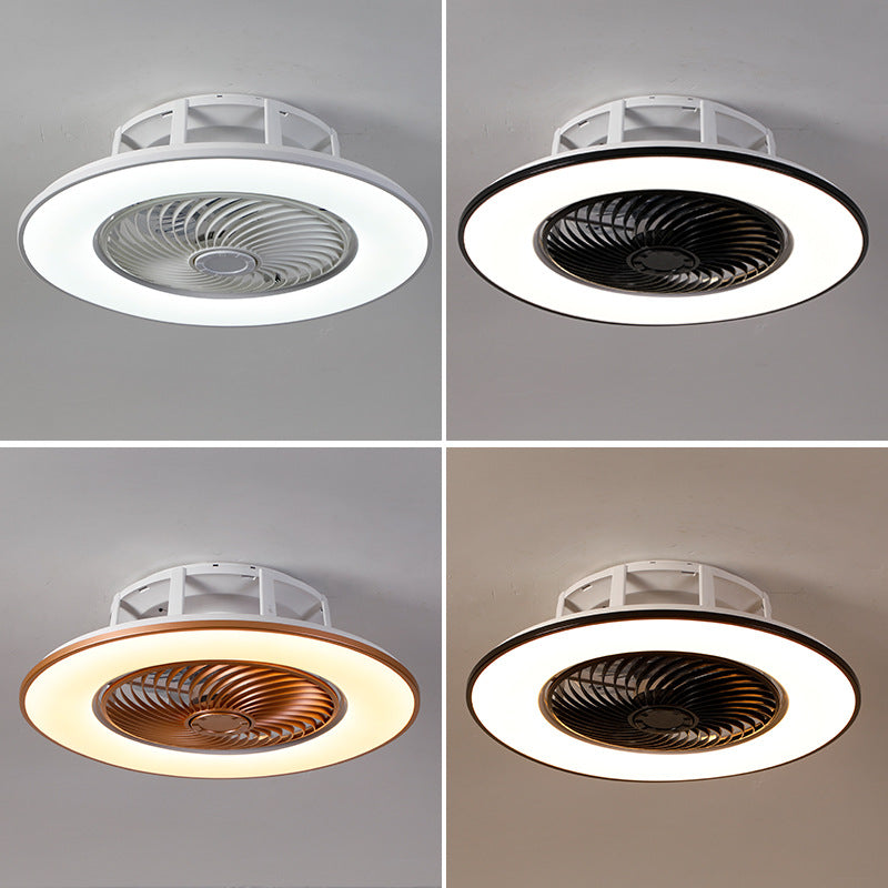 Luminária de Teto com Ventilador e Controle Inteligente para Quarto - O Retalho