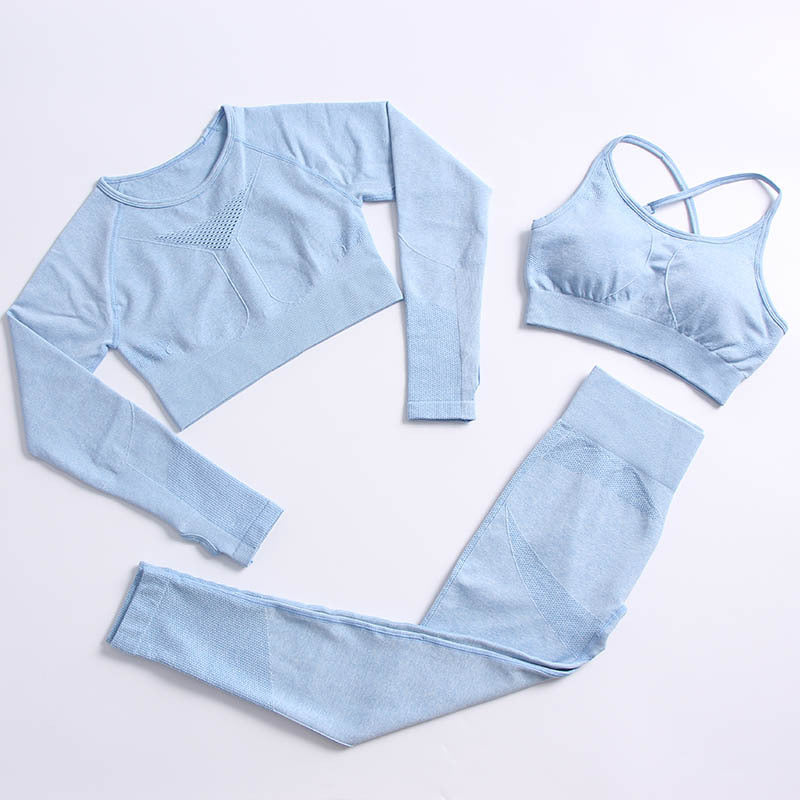 Conjunto de Roupas de Fitness e Yoga para Mulheres - O Retalho