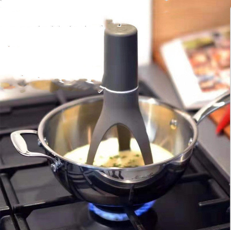Misturador Automático Triangular para Utensílios de Cozinha - Prático e Moderno - O Retalho