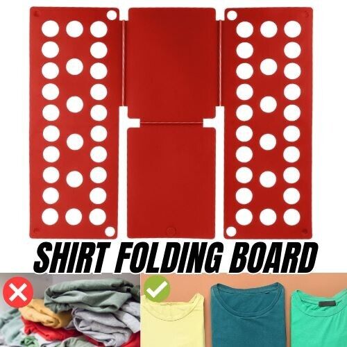 Clothes Folder Kids Folding Board Laundry Organizer T-Shirt Fast Fold Children - O Retalho