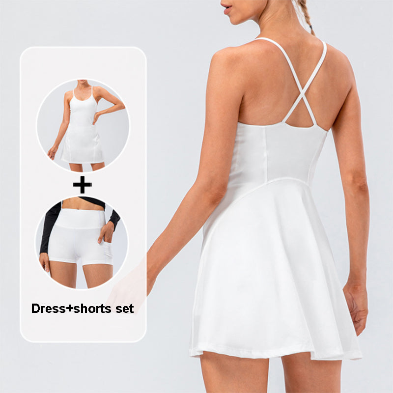 Conjunto de Saia de Tênis e Shorts para Mulheres: Estilo, Conforto e Desempenho para Suas Atividades Esportivas - O Retalho
