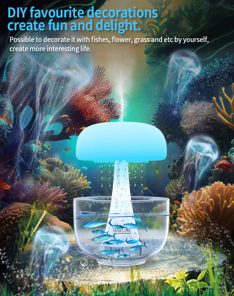 Humidificador de Ambiente em forma de água-viva