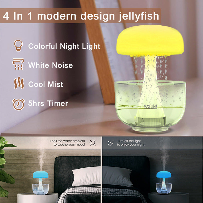 Humidificador de Ambiente em forma de água-viva
