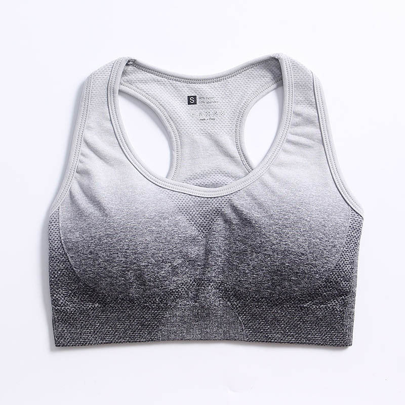 Conjunto de Roupas de Yoga Esportiva com Elástico e Gradiente para Mulheres: Conforto e Estilo para Seus Exercícios - O Retalho