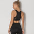Conjunto de Roupas de Treino - Sutiã Esportivo com Mesh Respirável para Mulheres Elegantes e Ativas - O Retalho
