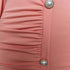 Vestido rosa de mangas compridas - O Retalho