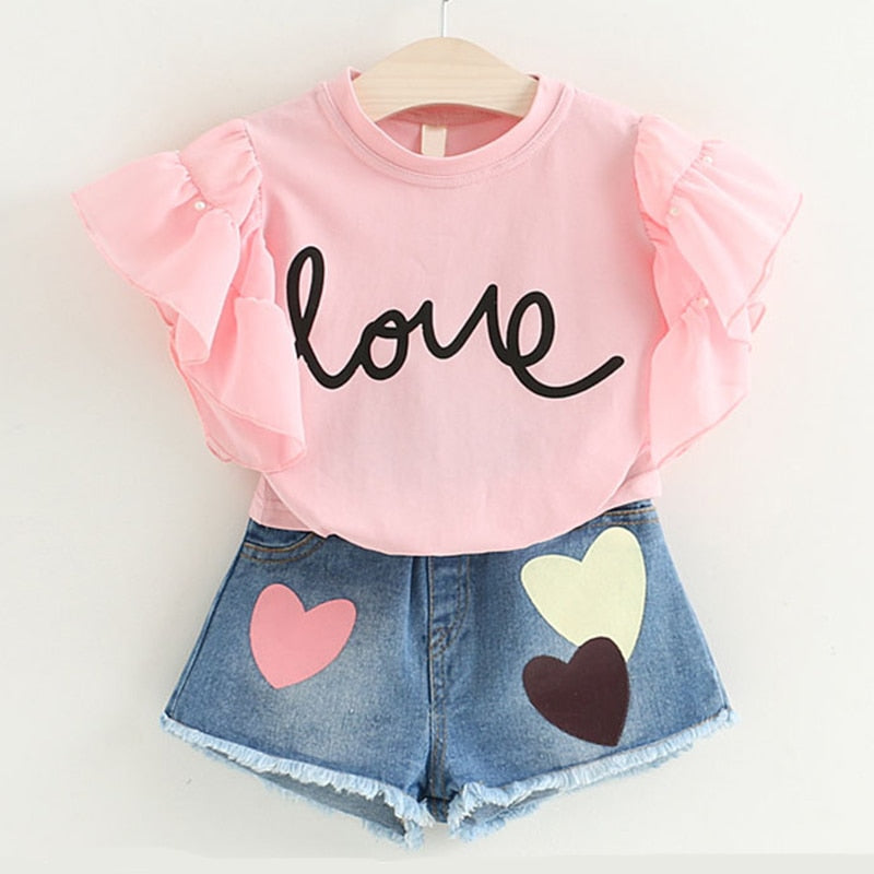 Conjunto de Roupas Infantis para o Verão - O Retalho