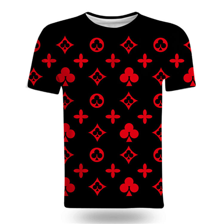 Summer 3d Printing Casual Men's T Shirt - O Retalho