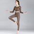 Conjunto de Roupas de Yoga Estampado - Estilo e Elegância para Seu Treino - O Retalho