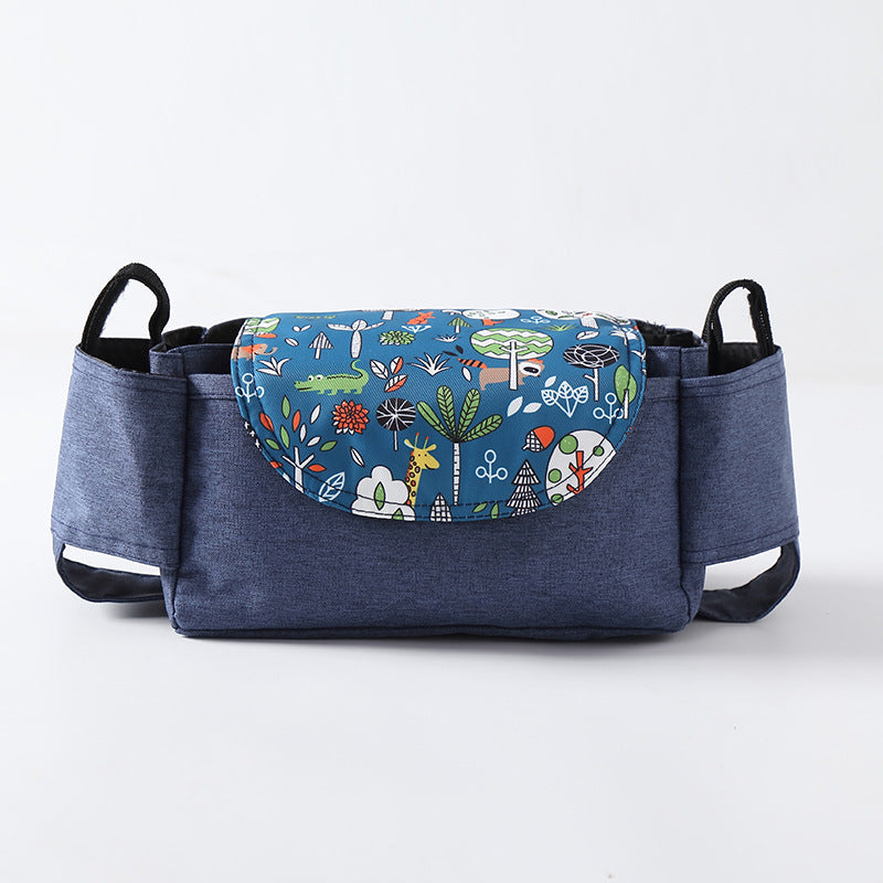 Bolsa organizadora multifuncional para carrinho de bebê - O Retalho