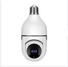 CÂMERA WiFi 1080P Lâmpada 4X Zoom Câmera E27 Home 5GWiFi Monitor de alarme - O Retalho