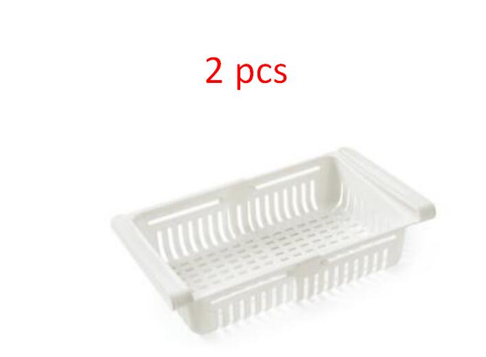 Organizador de Geladeira com Design Ajustável - Mantenha Sua Cozinha Organizada - O Retalho