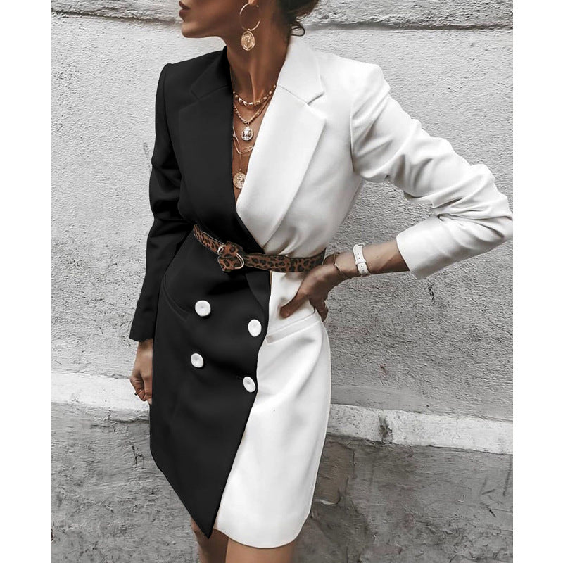Blazer de contraste - O Retalho