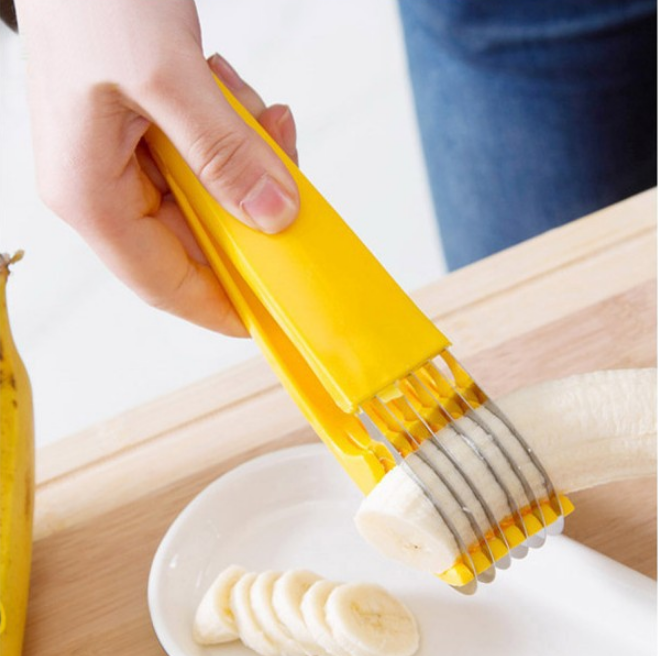 Cortador de Banana em Fatias Perfeitas! ✨🍌 - O Retalho