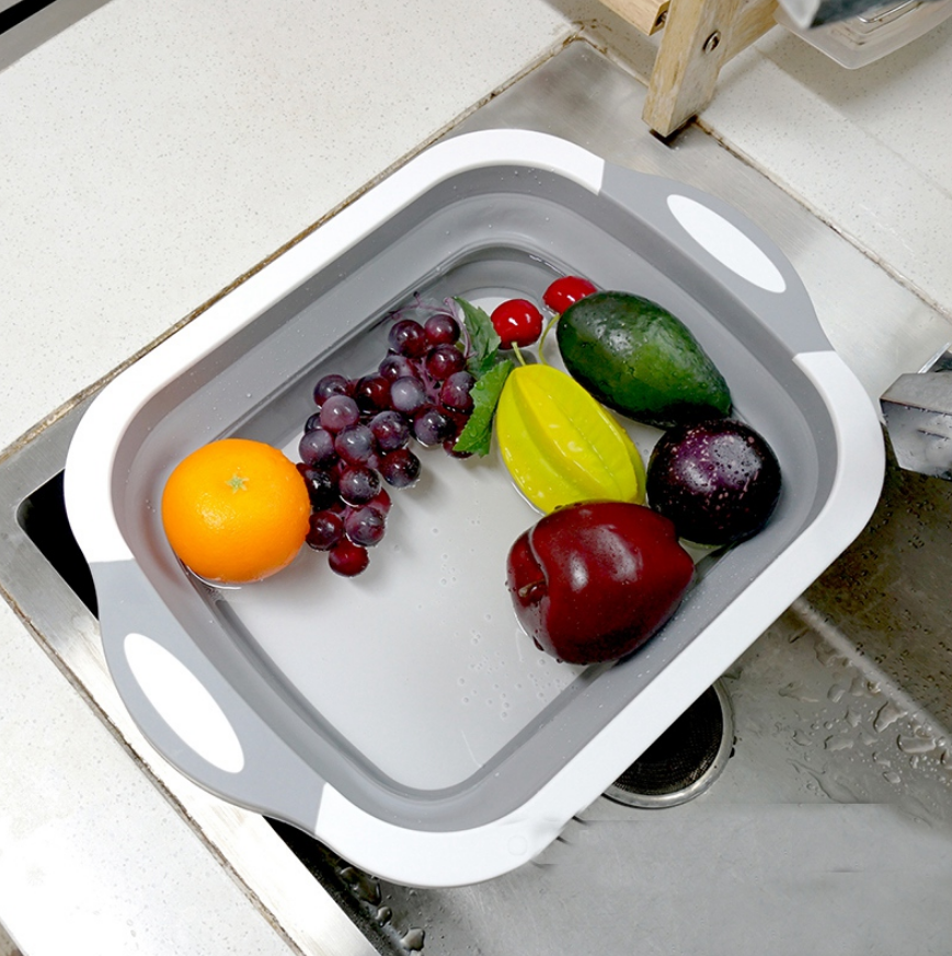 Cesto de Legumes Dobrável - Design Inteligente para Economizar Espaço - O Retalho