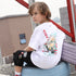 Camiseta infantil impressa estilo rap - O Retalho
