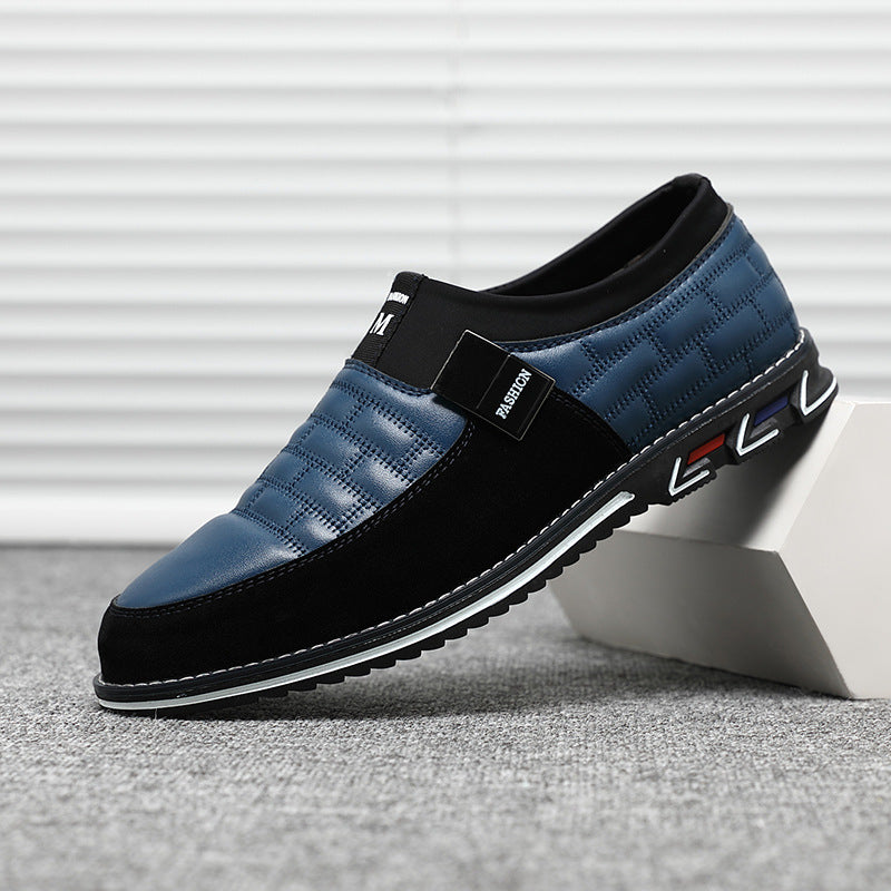 Sapatos casuais de couro para homens - O Retalho