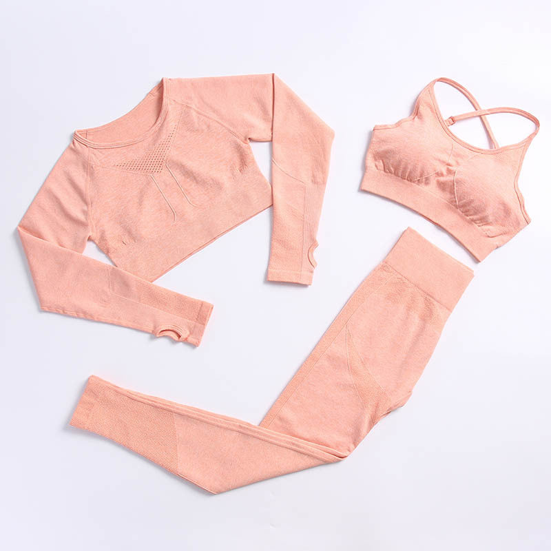 Conjunto de Roupas de Fitness e Yoga para Mulheres - O Retalho