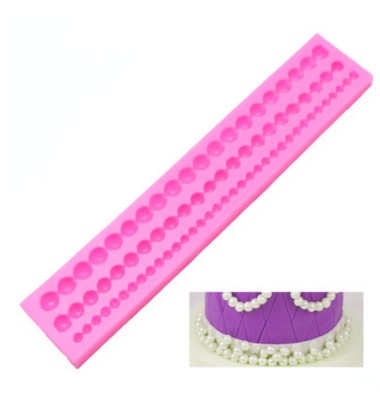 DIY Cute Pearl String Beads Silicone Mold - O Retalho