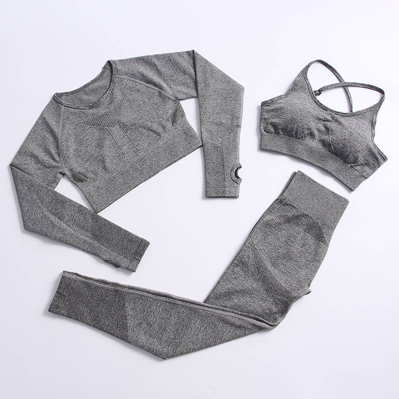 Conjunto de Roupas de Fitness e Yoga para Mulheres - O Retalho
