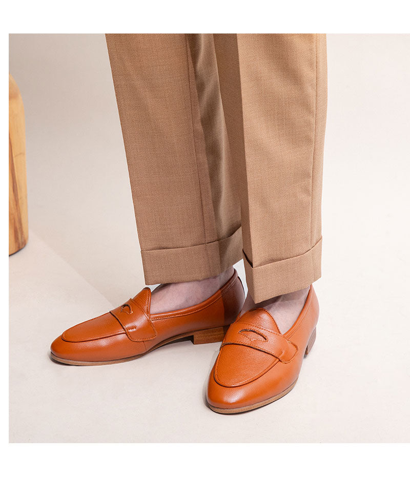 Sapatos de couro artesanais para homens - O Retalho