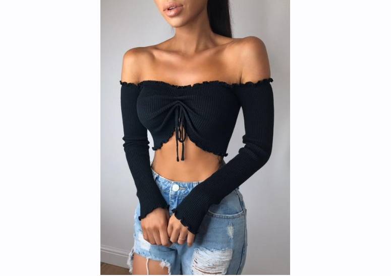 Blusa Feminina de Mangas Longas - O Retalho