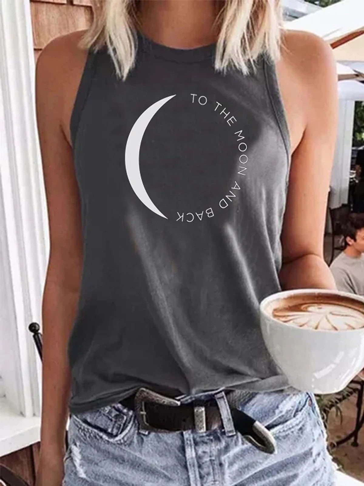 Camiseta para Verão Impresso Gola Redonda Manga Curta - O Retalho